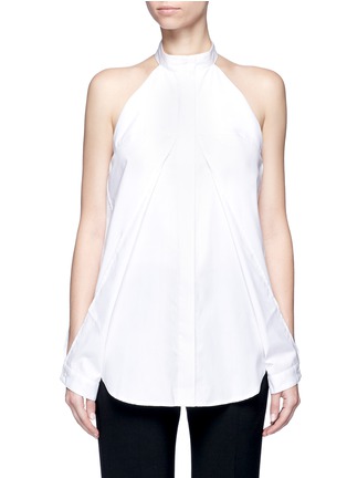 Main View - Click To Enlarge - DION LEE - Sleeve release cotton poplin shirt
