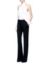 Figure View - Click To Enlarge - DION LEE - Sleeve release cotton poplin shirt