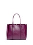 Detail View - Click To Enlarge - LANVIN - 'Shopper' small lace-up tassel tote