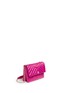Detail View - Click To Enlarge - LANVIN - 'Mini Sugar' quilted lambskin leather flap bag