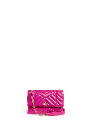 Main View - Click To Enlarge - LANVIN - 'Mini Sugar' quilted lambskin leather flap bag