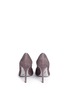 Back View - Click To Enlarge - RENÉ CAOVILLA - Strass pavé bow Mary Jane suede pumps