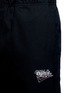 Detail View - Click To Enlarge - ALEXANDER WANG - 'GIRLS' embroidered cotton twill jogging pants