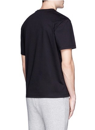 Back View - Click To Enlarge - ALEXANDER WANG - Collage artwork mix media T-shirt