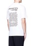 Back View - Click To Enlarge - ALEXANDER WANG - 'Mixtape' graphic cotton T-shirt