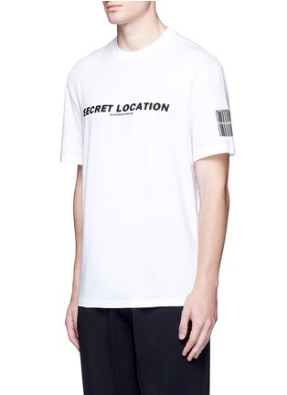 Front View - Click To Enlarge - ALEXANDER WANG - 'Mixtape' graphic cotton T-shirt