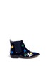 Main View - Click To Enlarge - STELLA MCCARTNEY - 'Circus Stars' appliqué kids zip Chelsea boots