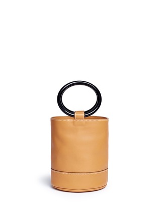 Detail View - Click To Enlarge - SIMON MILLER - 'Bonsai' calfskin leather bucket bag