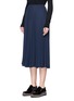 Front View - Click To Enlarge - VINCE - Plissé pleat georgette skirt
