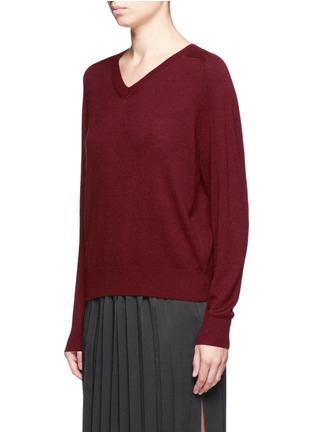 Front View - Click To Enlarge - VINCE - Cashmere V-neck sweater