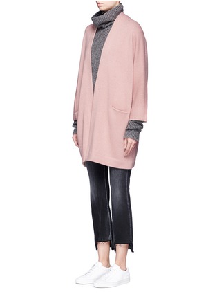 Front View - Click To Enlarge - VINCE - Cashmere knit blanket coat