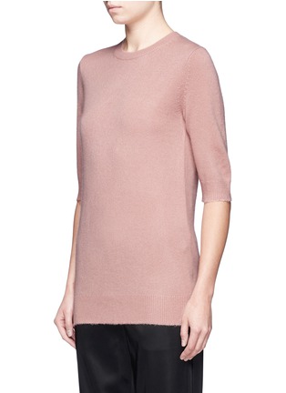 Front View - Click To Enlarge - VINCE - Elbow sleeve cashmere sweater