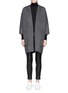 Main View - Click To Enlarge - VINCE - Reversible wool-cashmere cardigan coat