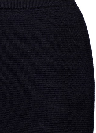 Detail View - Click To Enlarge - ALICE & OLIVIA - 'Holley' ottoman knit skirt