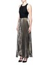 Figure View - Click To Enlarge - ALICE & OLIVIA - 'Joel' swirl embellished cropped top