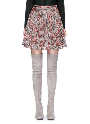 Main View - Click To Enlarge - ALICE & OLIVIA - 'Bea' interwoven knit circle skirt