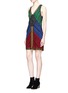 Figure View - Click To Enlarge - ALICE & OLIVIA - 'Nadia' embellished A-line dress