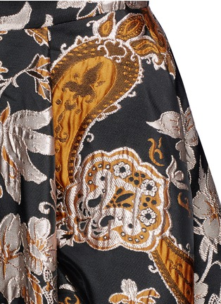 Detail View - Click To Enlarge - ALICE & OLIVIA - 'Rachele' paisley and floral jacquard ball gown skirt