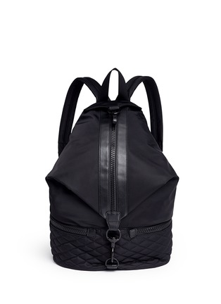Main View - Click To Enlarge - REBECCA MINKOFF - 'Julian' quilted sport backpack