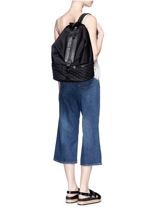 Figure View - Click To Enlarge - REBECCA MINKOFF - 'Julian' quilted sport backpack