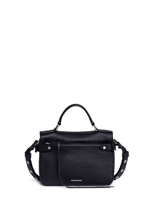 Back View - Click To Enlarge - REBECCA MINKOFF - 'Darren' small pebbled leather satchel