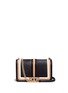 Main View - Click To Enlarge - REBECCA MINKOFF - Love' colourblock quilted leather creossbody bag