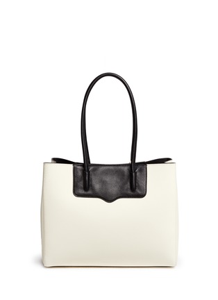 Back View - Click To Enlarge - REBECCA MINKOFF - 'Penelope' bicolour saffiano leather tote