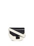 Main View - Click To Enlarge - REBECCA MINKOFF - 'Paris' medium colourblock saddle bag