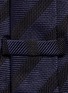 Detail View - Click To Enlarge - ARMANI COLLEZIONI - Stripe silk tie