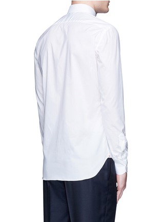 Back View - Click To Enlarge - ISAIA - 'Milano' cotton poplin shirt