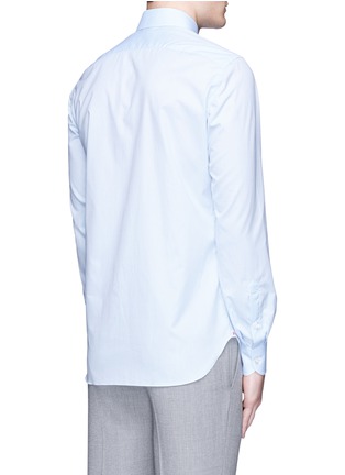 Back View - Click To Enlarge - ISAIA - 'Milano' cotton poplin shirt