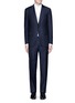 Main View - Click To Enlarge - ISAIA - 'Gregory' aquaspider wool suit