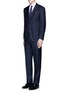 Figure View - Click To Enlarge - ISAIA - 'Gregory' aquaspider wool suit