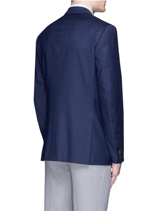 Back View - Click To Enlarge - ISAIA - 'Gregory' wool hopsack blazer