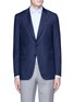 Main View - Click To Enlarge - ISAIA - 'Gregory' wool hopsack blazer