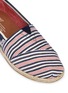 Detail View - Click To Enlarge - 90294 - Classic stripe canvas slip-on