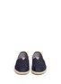 Front View - Click To Enlarge - 90294 - Classic denim espadrille slip-ons