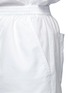 Detail View - Click To Enlarge - T BY ALEXANDER WANG - Cotton poplin tie front rompers