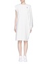 Main View - Click To Enlarge - ADIDAS X HYKE - 'HY Asymtry Big' jersey dress