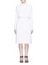 Main View - Click To Enlarge - TIBI - Belted drape trench coat