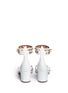 Back View - Click To Enlarge - AQUAZZURA - 'Byzantine' stud leather sandals