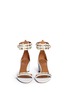 Front View - Click To Enlarge - AQUAZZURA - 'Byzantine' stud leather sandals