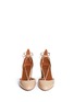 Front View - Click To Enlarge - AQUAZZURA - 'Alexa' patent leather ankle tie pumps