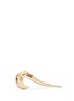 Detail View - Click To Enlarge - MICHELLE CAMPBELL - 'Galaxy Curl' diamond 14k gold single climber earring