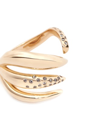 Detail View - Click To Enlarge - MICHELLE CAMPBELL - Galaxy Thorn' diamond 14k gold open ring
