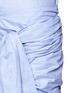 Detail View - Click To Enlarge - STELLA MCCARTNEY - 'Martine' wrap sash tie houndstooth shirt dress