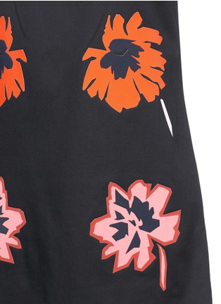 Detail View - Click To Enlarge - STELLA MCCARTNEY - 'Melissa' bonded flower print cotton dress