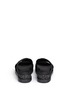 Back View - Click To Enlarge - ASH - 'Secret' glitter crisscross strap slide sandals