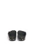 Back View - Click To Enlarge - ASH - 'Utopia' stud leather slide sandals
