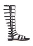 Main View - Click To Enlarge - STUART WEITZMAN - 'Gladiator' caged suede sandals